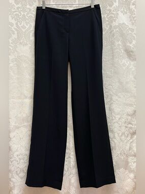T Tahari NWT Women’s Dark Blue Wilma Dress Pants Size 6 Career Work Office New